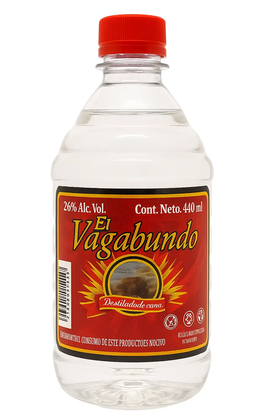 Destilado de caña Artesanal el Vagabundo Mayoreo
