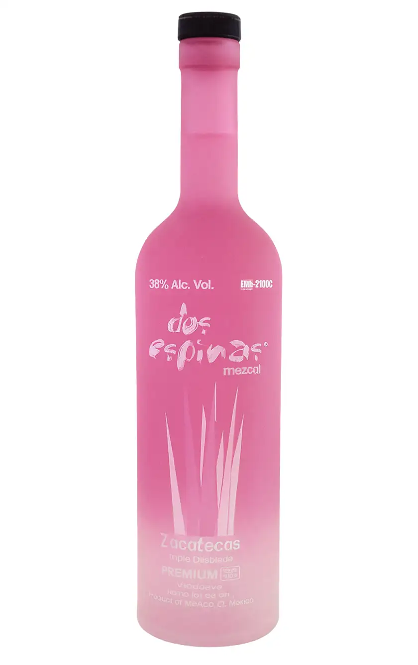 Mezcal Dos Espinas Rosa Edición Especial Mayoreo